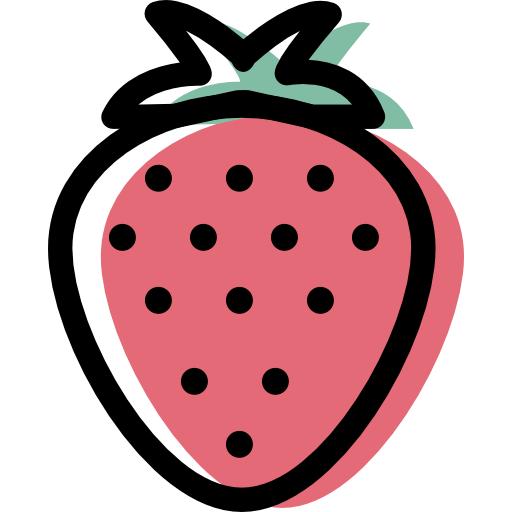 strawberry icon icons.com 63239